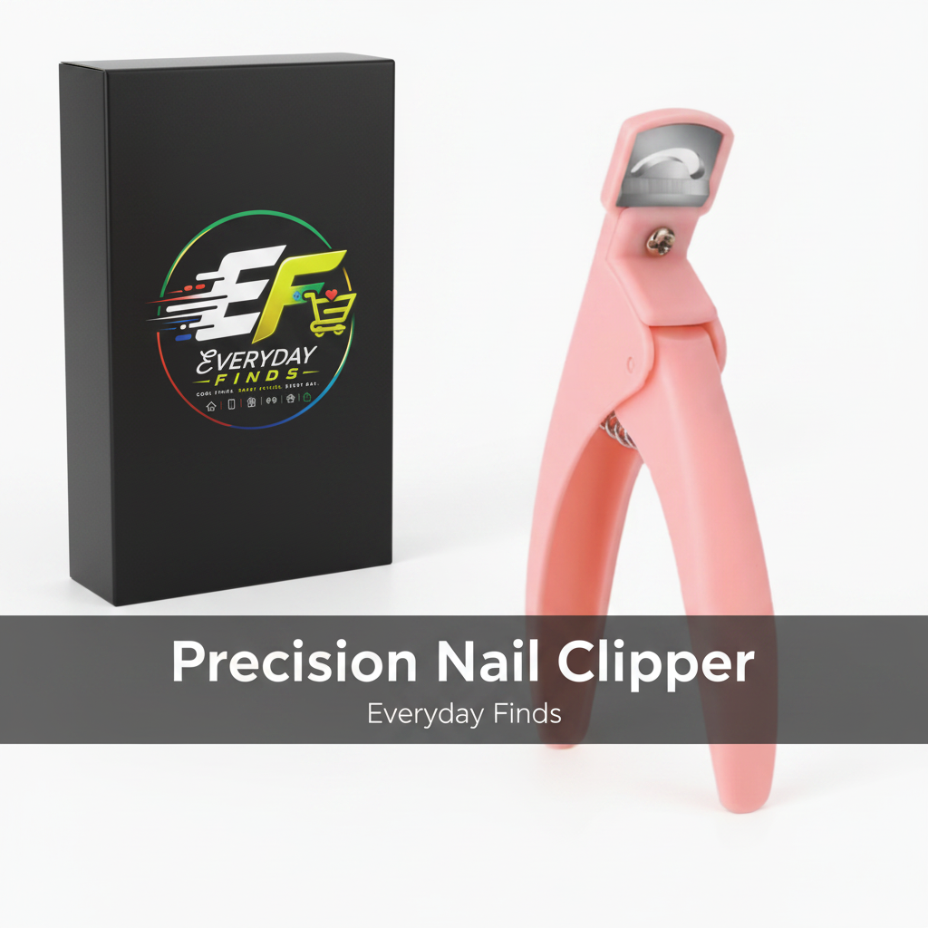 Everyday Finds Nail Care Bundle – Precision Clipper & French Tip Stamper Kit