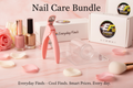Everyday Finds Nail Care Bundle – Precision Clipper & French Tip Stamper Kit